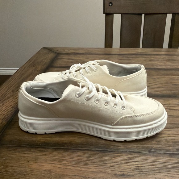 Dr. Martens Brookline 6 Eye Casual Shoes Unisex Size Mens 13 Off-White Cream.S14 main image 5